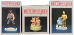 "STAR WARS - RETURN OF THE JEDI" SIGMA CERAMICS FIGURINE LOT OF EIGHT.