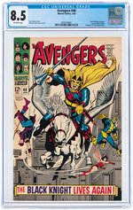 "AVENGERS" #48 JANUARY 1968 CGC 8.5 VF+.