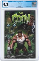 "GOON" #1 MARCH 1999 CGC 9.2 NM- (FIRST GOON).