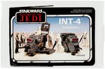 PALITOY/CLIPPER "STAR WARS: RETURN OF THE JEDI - INT-4 INTERCEPTOR" BI-LOGO AFA U70 EX+.