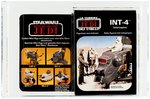 PALITOY/CLIPPER "STAR WARS: RETURN OF THE JEDI - INT-4 INTERCEPTOR" BI-LOGO AFA U70 EX+.