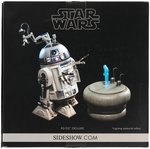 SIDESHOW TOY "STAR WARS - R2-D2" DELUXE 1/6 ACTION FIGURE.