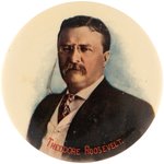 "THEODORE ROOSEVELT" LARGE 1912 PORTRAIT BUTTON.