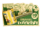 “MUSICAL POPEYE PIPE” ON ORIGINAL CARD.