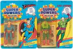 "SUPER POWERS COLLECTION - SUPERMOBILE, SUPERMAN AND LEX LUTHOR ACTION FIGURES.