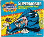 "SUPER POWERS COLLECTION - SUPERMOBILE, SUPERMAN AND LEX LUTHOR ACTION FIGURES.