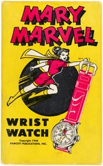 "MARY MARVEL" BOXED WATCH.