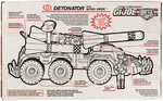 "G.I. JOE: BATTLE CORPS - DETONATOR WITH NITRO-VIPER" FACTORY-SEALED BOXED SET.