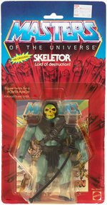 "MASTERS OF THE UNIVERSE - SKELETOR" SERIES 3 12 BACK CARDED ACTION FIGURE.