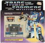 "TRANSFORMERS" GENERATION 1 DECEPTICON SOUNDWAVE & BUZZSAW BOXED TOY.