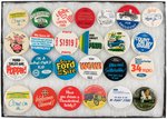 FORD AND OTHER FORD MODELS 25 BUTTONS INCLUDING MANY RARITIES AND THREE POLITICAL.