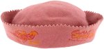 "CAPTAIN MARVEL" HIGH GRADE GIRL'S FELT BEANIE (COLOR VARIETY).