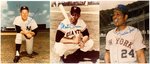 BASEBALL HALL OF FAME & PETE ROSE SIGNED PHOTO LOT.