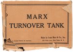 "MARX US ARMY TANK NO. 3 TURNOVER TANK" BOXED WIND-UP.