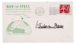 WERNHER VON BRAUN SIGNED FIRST DAY COVER