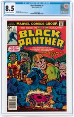 "BLACK PANTHER" #1 JANUARY 1977 CGC 8.5 VF+.