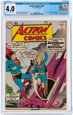 "ACTION COMICS" #252 MAY 1959 CGC 4.0 VG (FIRST SUPERGIRL).