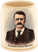 "PRESIDENT THEODORE ROOSEVELT" GERMAN PORTRAIT MUG.