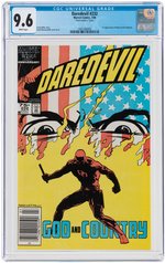 "DAREDEVIL" #232 JULY 1986 CGC 9.6 NM+ (FIRST NUKE).