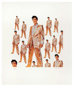 “50,000,000 ELVIS FANS CAN’T BE WRONG” ALBUM DESIGNER BOB JONES SIGNED AND NUMBERED LITHOGRAPH.