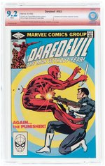 "DAREDEVIL" #183 JUNE 1982 CBCS 9.2 NM- VERIFIED SIGNATURE.