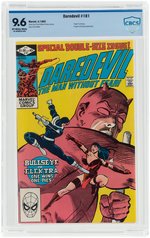 "DAREDEVIL" #181 APRIL 1982 CBCS 9.6 NM+.