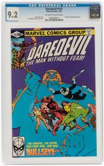 "DAREDEVIL" #172 JULY 1981 CGC 9.2 NM-.