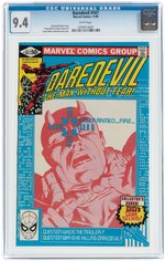 "DAREDEVIL" #167 NOVEMBER 1980 CGC 9.4 NM.