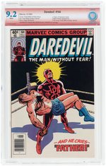 "DAREDEVIL" #164 MAY 1980 CBCS 9.2 NM- VERIFIED SIGNATURE.