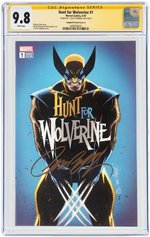 "HUNT FOR WOLVERINE #1 CAMPBELL VARIANT "A" JUNE 2018 CGC 9.8 NM/MINT SIGNATURE SERIES.