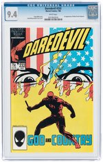 "DAREDEVIL" #232 JULY 1986 CGC 9.4 NM (FIRST NUKE).