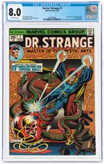 "DOCTOR STRANGE" #1 JUNE 1974 CGC 8.0 VF (FIRST SILVER DAGGER).