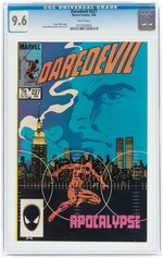 "DAREDEVIL" #227 FEBRUARY 1986 CGC 9.6 NM+.