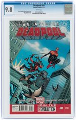 "DEADPOOL" #10 JULY 2013 CGC 9.8 NM/MINT.