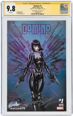 "DOMINO" #1 VARIANT "D" JUNE 2018 CGC 9.8 NM/MINT SIGNATURE SERIES.