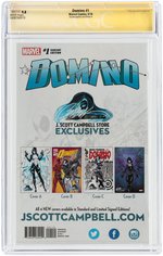 "DOMINO" #1 VARIANT "D" JUNE 2018 CGC 9.8 NM/MINT SIGNATURE SERIES.