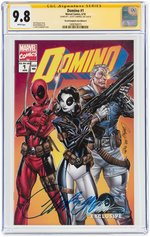 "DOMINO" #1 VARIANT "B" JUNE 2018 CGC 9.8 NM/MINT SIGNATURE SERIES.