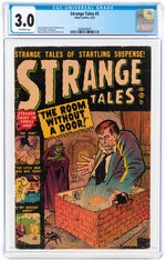 "STRANGE TALES" #5 FEBRUARY 1952 CGC 3.0 GOOD/VG.