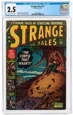 "STRANGE TALES" #22 SEPTEMBER 1953 CGC 2.5 GOOD+.