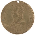 LEWIS CASS "UNITED WE STAND" 1848 CAMPAIGN TOKEN.