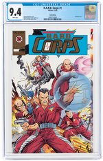 "H.A.R.D. CORPS" #1 GOLD EDITION DECEMBER 1992 CGC 9.4 NM.