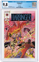 "HARBINGER" #0 1992 CGC 9.8 NM/MINT PINK VARIANT.