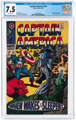 "CAPTAIN AMERICA" #101 MAY 1968 CGC 7.5 VF-.