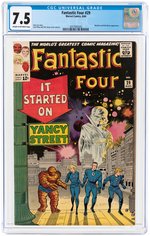 "FANTASTIC FOUR" #29 AUGUST 1964 CGC 7.5 VF-.