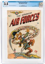 "AMERICAN AIR FORCES" #2 NOVEMBER-DECEMBER 1944 CGC 3.5 VG-.