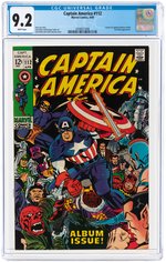 "CAPTAIN AMERICA" #112 APRIL 1969 CGC 9.2 NM-.