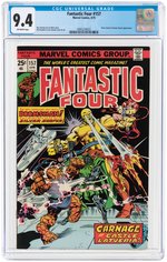 "FANTASTIC FOUR" #157 APRIL 1975 CGC 9.4 NM.