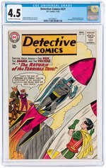 "DETECTIVE COMICS" #321 NOVEMBER 1963 CGC 4.5 VG+.