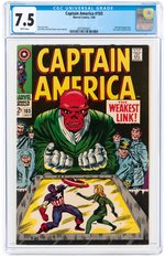 "CAPTAIN AMERICA" #103 JULY 1968 CGC 7.5 VF-.