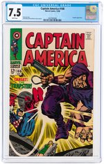 "CAPTAIN AMERICA" #108 DECEMBER 1968 CGC 7.5 VF-.